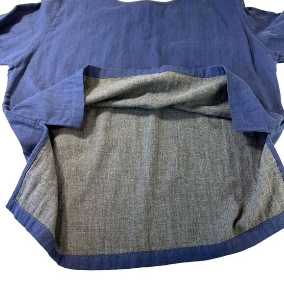 Hikari Japanesse Design Double Layered Cotton Blouse, Medium - Picture 7 of 12